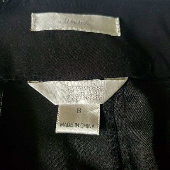 Christopher & Banks Women’s Size 6 A Line Skirt Black Velour Whimsy Goth *FLAW - Picture 6 of 11